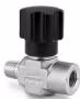 Swagelok SS-16DPM4-F4 Stainless Steel Integral Bonnet Needle Valve with Non-Rotating Stem