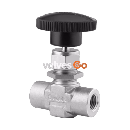 Swagelok SS-1KF4 Stainless Steel Integral Bonnet Needle Valve, 0.73 Cv