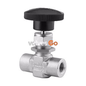 Swagelok SS-1RF4RT Stainless Steel Integral Bonnet Needle Valve, 0.73 Cv, 1/4 in. Female ISO Tapered
