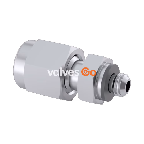 Swagelok SS-200-1-0157 Stainless Steel Male Connector, 1/8 in. Tube OD x #10-32 Male Thread