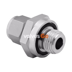 Swagelok SS-200-1-2-OR Male O-Seal Connector, 1/8 in. Tube OD x 1/8 in. NPT