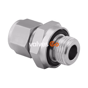 Swagelok SS-200-1-ORAS Stainless Steel Tube Fitting, Male O-Seal Connector