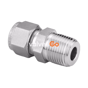 Swagelok SS-22M0-1-16 Stainless Steel Male Tube Connector, 22 mm x 1 in. Male NPT