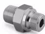 Swagelok SS-4-HN-4RS stainless steel hex nipple pipe fitting