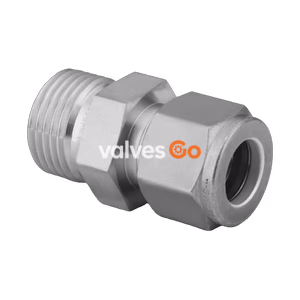 世伟洛克 Swagelok SS-4-VCO-6-400 316不锈钢 VCO O型圈面密封至卡套管接头连接