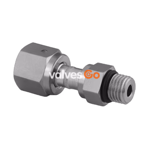 Swagelok SS-4-WVCO-1-4ST Stainless Steel VCO O-Ring Face Seal Fitting, 1/4 in. VCO x 7/16-20 Male SAE/MS