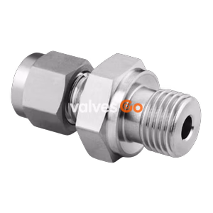 Swagelok SS-400-1-4RP Stainless Steel Tube Fitting Male Connector, 1/4 in. Tube OD x 1/4 in. Male ISO Parallel Thread