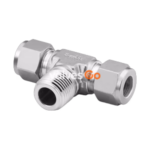 世伟洛克 Swagelok SS-400-3-4TTM 316不锈钢外螺纹支管三通卡套管接头, 1/4 in. 外径 x 1/4 in. NPT