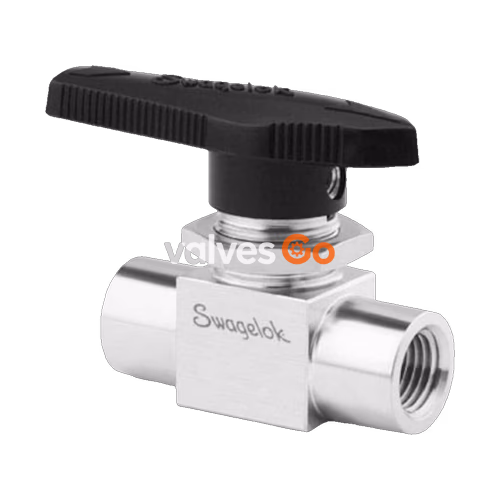 世伟洛克 Swagelok SS-45TF8 不锈钢 1 件式 40 系列球阀,1/2 in. FNPT