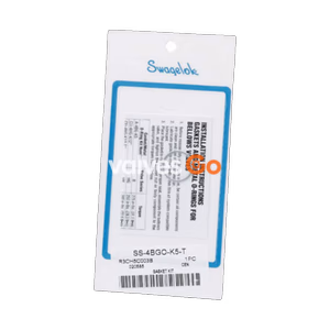 Swagelok SS-4BGO-K5-T Gasket Kit for BK, BKT, 4UK, 6UK and 8UK Series Bellows Sealed Valve