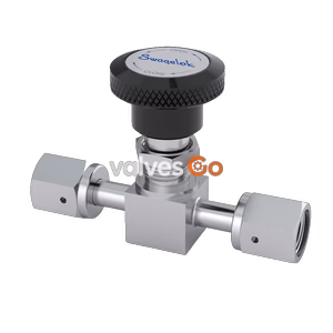 Swagelok SS-4H-V51 Bellows Sealed Valve, 1/4 in. VCR Metal Gasket Face Seal