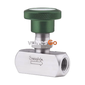Swagelok SS-4H4 Stainless Steel Bellows Sealed Valve, 1/4 in. FNPT