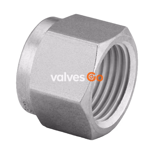 Swagelok SS-502-1 316 Stainless Steel Female Nut for 5/16 in. Tube Fitting