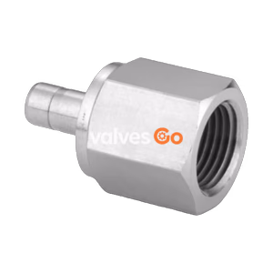 世伟洛克 Swagelok SS-6-MTA-7-4RP 内螺纹卡套管转换接头，6 mm 卡套管外径 x 1/4 in. ISO 平行内螺纹
