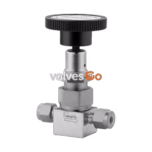 Swagelok SS-6BG-MM Stainless Steel Bellows Sealed Valve, 6 mm Tube Fitting