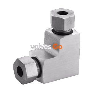 Swagelok SS-6FK0-9 316 Stainless Steel Medium Pressure Tube Fitting, 90° Union Elbow