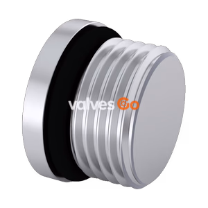 Swagelok SS-8-HPST Hollow Hex Plug, 3/4-16 Male SAE/MS Straight Thread