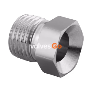 Swagelok SS-8-VCR-4 VCR Metal Gasket Face Seal Fitting, 1/2 in. Male Nut