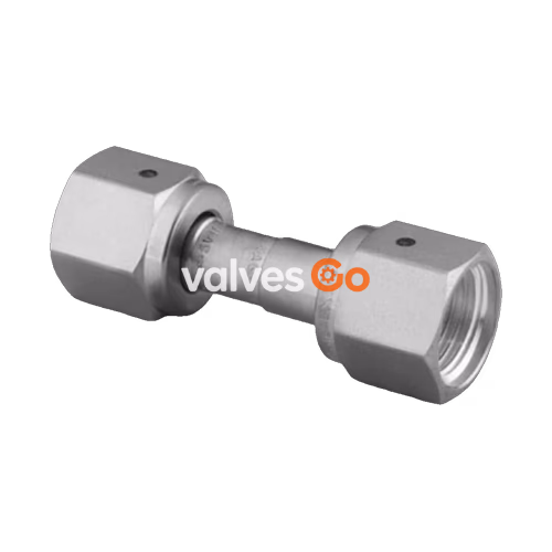 Swagelok SS-8-WVCO-6-DF 316 Stainless Steel VCO O-Ring Face Seal Union Fitting, 1/2 in. Female