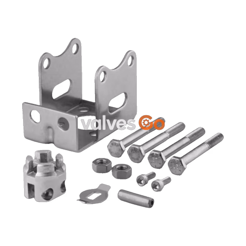Swagelok SS-MB-62-F04-11DIN-M Actuator Mounting Bracket Kit for 62 Series Ball Valve