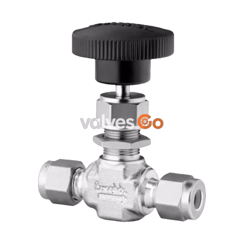 Swagelok SS-OKS2 Stainless Steel Integral Bonnet Needle Valve, 0.09 Cv