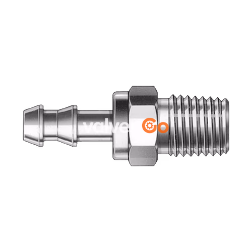 世伟洛克 Swagelok SS-PB8-PM8 多用途推入连接式软管端接,1/2 in. 外螺纹 NPT