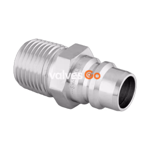 Swagelok SS-QF16-S-16PM Stainless Steel Full Flow Quick Connect Stem without Valve