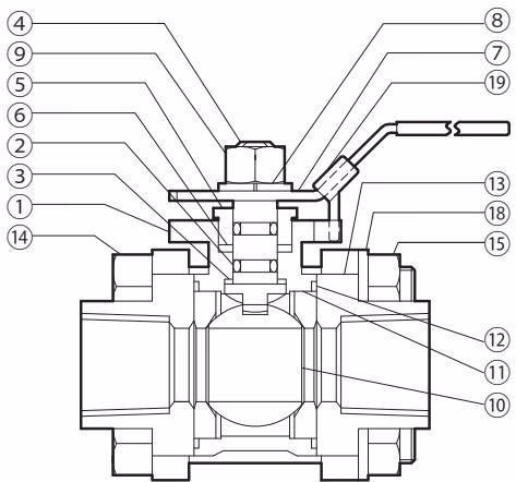TLV BV1 cross-section and materials
