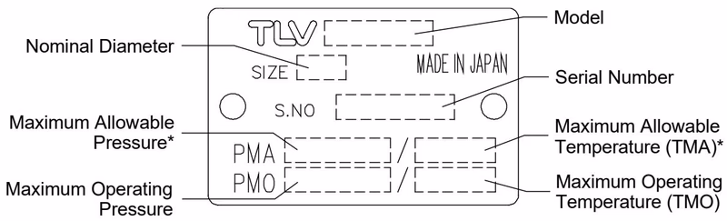 TLV GP5C stainless steel specification