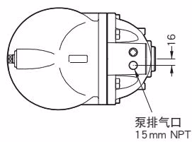 TLV GT10L 外形尺寸与连接口径