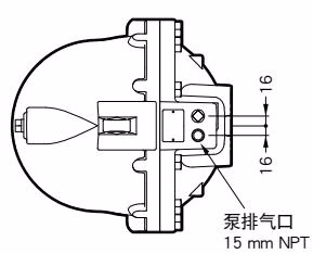 TLV GT14L 外形尺寸与连接口径