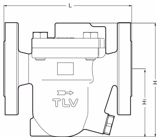 TLV JH3LH-X размеры