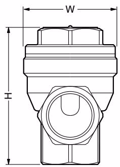 TLV LA13L dimensions