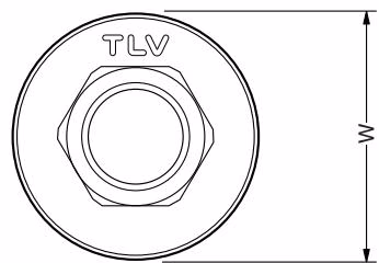 TLV LV21 dimensions drawing