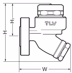 ТЛВ TLV (TLV) P46UC-Y габаритные размеры