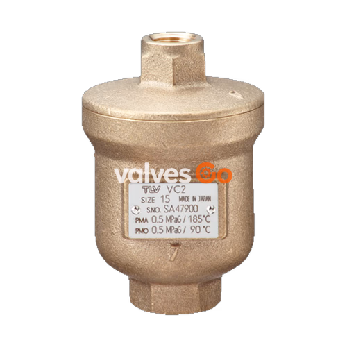 TLV VC2 Automatic Air Vent for Water Systems