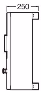 TLV VM3HPN indoor type dimensions