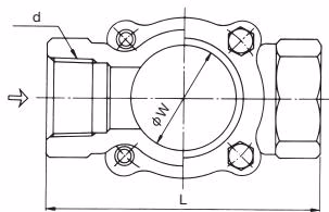 Yoshitake 150L-F dimensions diagram