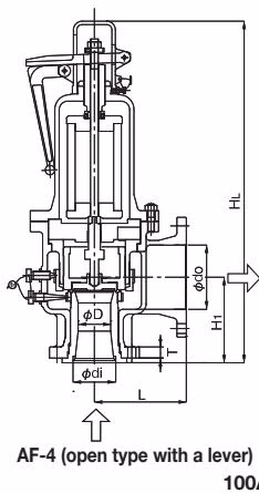 Yoshitake AF-4M JIS 10K RF flanged