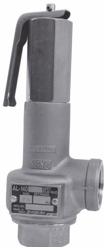 Yoshitake AL-140TML-N JWWA approval label