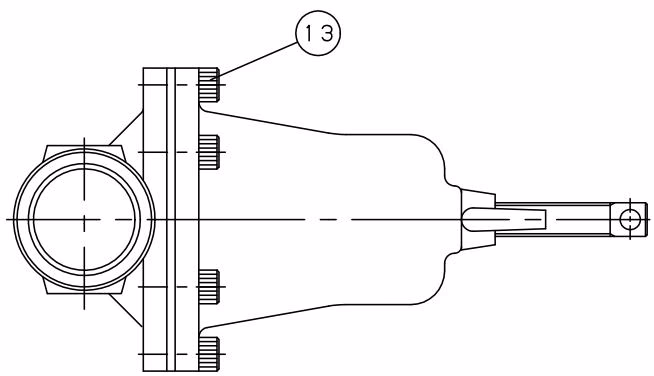 Yoshitake AL-24 parts list drawing