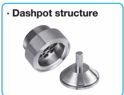 Yoshitake AL-250R dashpot structure