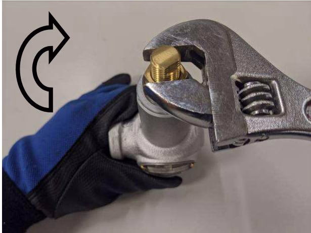 Yoshitake AL-27 fastening the lock nut