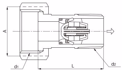 耀希达凯 Yoshitake CV-25U 结构尺寸图