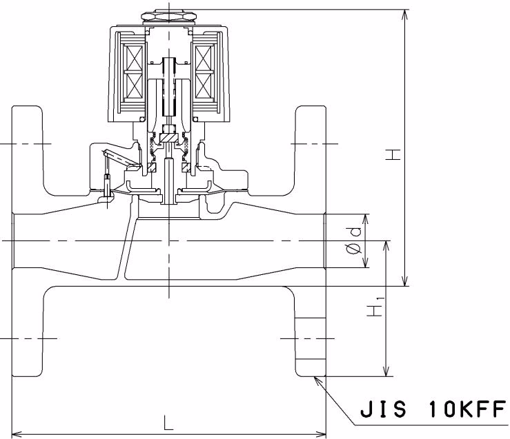 Yoshitake DP-200F dimensions drawing