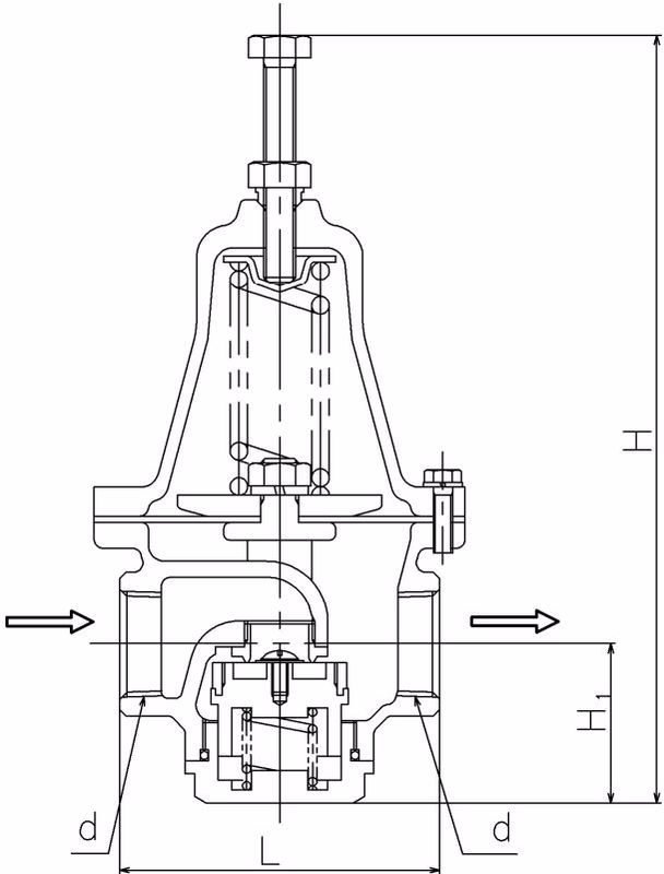 Yoshitake GD-24 dimensions drawing