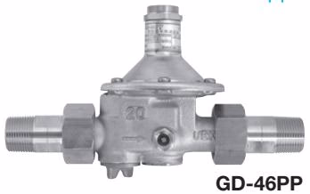 Yoshitake GD-46LL Yoshitake GD-46 Series valve cross section