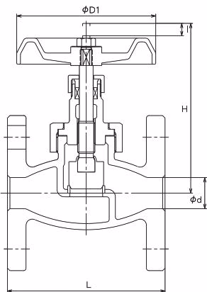 Yoshitake GLV-10F dimensions diagram