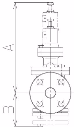 耀希达凯(Yoshitake)GP-1000H 安装空间图