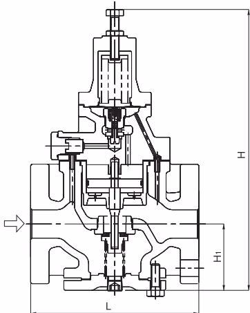 Ёситакэ (Yoshitake) GP-1000TSS габаритный чертеж